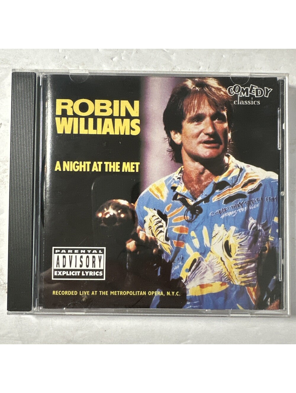 Robin Williams A Night At The Met CD 1986 Live At The Metropolitan Opera N.Y.C.